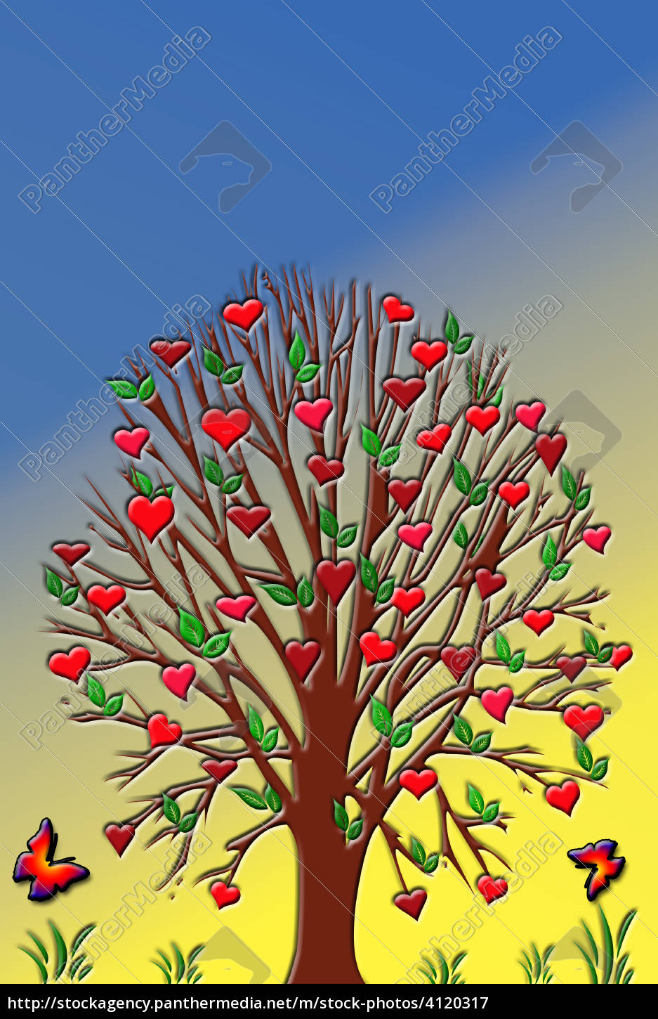 Love Tree - Royalty free image #4120317